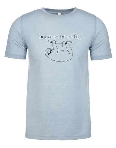 Vista 16 de I Sleep Around (Camper), Graphic Men's Tee, Funny T Shirt, Shirts with Sayings, Stonewash Blue or Sage (L, Stonewash Blue)