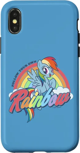 Vista 5 de iPhone 16 My Little Pony: Friendship Is Magic Follow Your Own Rainbow Case
