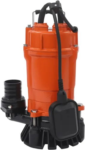 Vista 6 de Bomba sumergible de aguas residuales 750W (1HP) 5019GPH Caudal 59ft Altura de elevación IP68