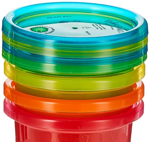 Vista 2 de The First Years Take and Toss - Vasos de paja a prueba de derrames, 10 onzas