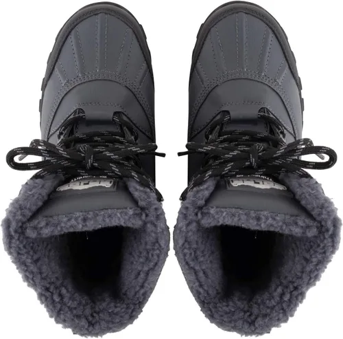 Vista 8 de POLAR Thinsulate - Botas de nieve para hombre, totalmente forradas, impermeables, con revestimiento de goma, duraderas, para invierno, lluvia