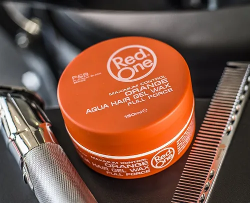 Vista 6 de RedOne Aqua Gel Cera Capilar, Naranja