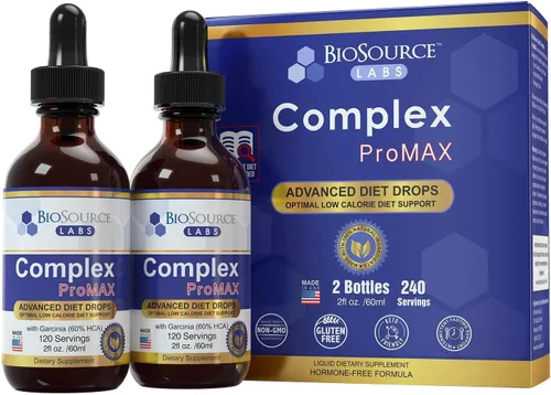 Vista 9 de BioSource Labs Complex ProMAX Premium Diet Drops (1 botella de 2 onzas)