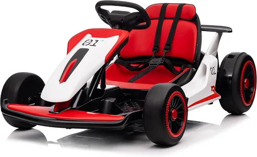 Vista 11 de Go Kart eléctrico de 24 V para niños a partir de 6 años o más Negro