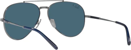 Vista 6 de Ray-Ban RB8225 Aviator Titanium Pilot - Gafas de sol