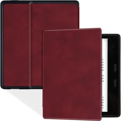 Vista 9 de Funda suave para Kindle Oasis (10ª generación, lanzamiento 2019 y 9ª generación, versión 2017) – Funda protectora delgada y ligera con apagado