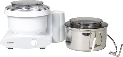 Vista 14 de Bosch Universal Plus- Batidora de pie con paquete de accesorios NutriMill Baker's Pack que incluye raspador de tazón, paletas para galletas