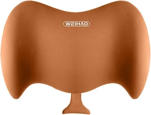 Vista 10 de Almohada de apoyo lumbar, almohada lumbar de espuma viscoelástica para aliviar el dolor de espalda, almohada lumbar ergonómica aerodinámica