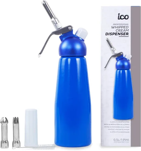 Vista 9 de Impeccable Culinary Objects (ICO) batidor de crema profesional de aluminio, Plateado