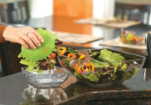 Vista 2 de Snapi - El servidor de ensaladas con una sola mano - Kiwi (verde)
