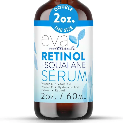 Vista 12 de Set de Suero Antienvejecimiento Eva Naturals – Sueros de Vitamina C, Retinol y Ácido Hialurónico para el Rostro, Paquete Hidratante para la Piel