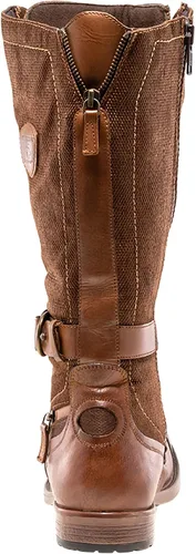 Vista 3 de J75 Señuelo ligero para hombre Altura de la rodilla Cordones y cremallera interior Combate Táctico Ejército Botas militares con puntera