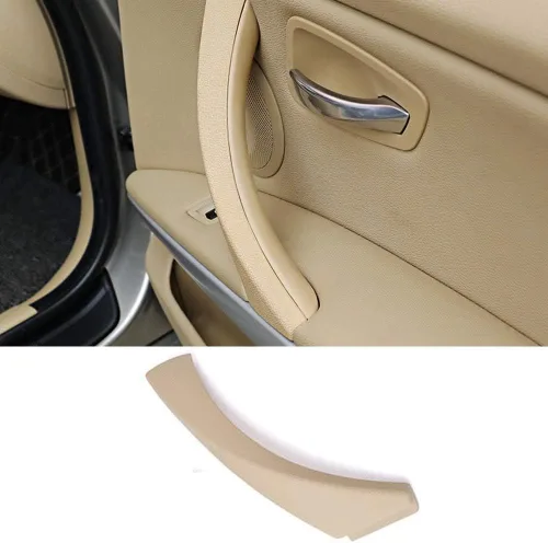 Vista 9 de TTCR-II Compatible con cubierta de manija de puerta BMW Serie 3 2006-2012, parte mitad 1 pieza para E90 E91 Manija de tirador de puerta de reemplazo