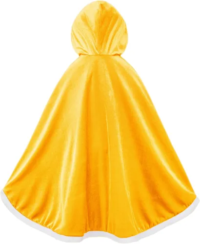 Vista 4 de Century Star Capa de princesa de piel para niña con capucha para niñas pequeñas Navidad