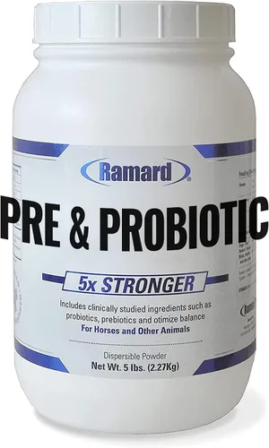 Vista 8 de Ramard Total Gut Health Equine Digestive Support - Suplemento de salud intestinal equino probióticos para caballos, vitaminas intestinales