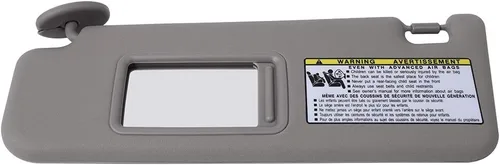 Vista 25 de SCITOO - Conjunto de visera solar para conductor lado izquierdo color beige para Hyundai Elantra sin quemacocos para modelos 2011, 2012, 2013, 2014
