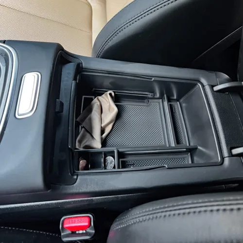 Vista 7 de TACORBO Organizador de Consola Central Compatible con Hyundai Santa Fe 2021 2022 2023 y Santa Fe SEL 2022 2023 Accesorios Caja de Almacenamiento