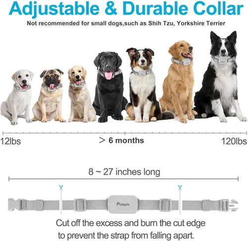 Vista 4 de Collar de entrenamiento para perros de citronela con control remoto. No puede funcionar automáticamente, 3 modos y 3 niveles de pulverización