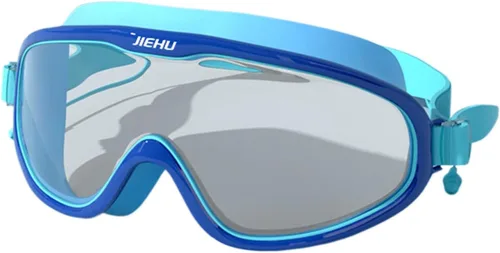 Vista 10 de Gafas de natación para adultos, antivaho sin fugas, gafas de natación de visión amplia, gafas de piscina de visión clara para jóvenes, hombres