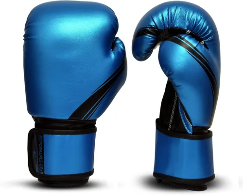 Vista 7 de Guantes de boxeo metálicos - MMA Muay Thai Training & Fight Oro