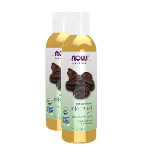 Vista 9 de Aceite de jojoba orgánico NOW, 4 oz