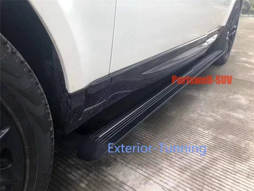Vista 4 de Estribos eléctricos desplegables con pedales laterales y barra protectora para Mercedes Bens All New GLE V167 2019-2021