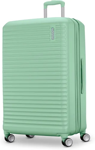 Vista 12 de American Tourister Stratum 3.0, aprobado por aerolíneas, equipaje rígido duradero, se expande 1.5", mango ajustable RightHeight, Negro