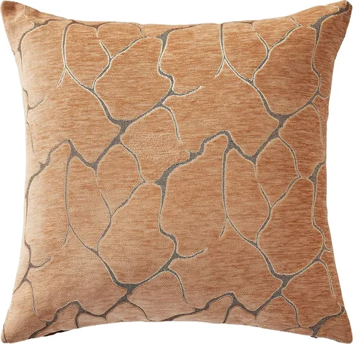 Vista 8 de Violet Linen Milano Arts - Almohadas decorativas con diseño artístico, 18 x 18 pulgadas, color plateado Plata