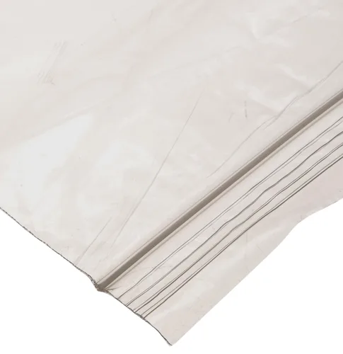 Vista 58 de Aviditi Poly Bolsa con cierre hermético blanco, 10" x 12", Azul, 1000