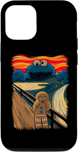 Vista 28 de Cookie Muncher The Scream Munch Monster Joke Funda para iPhone 17