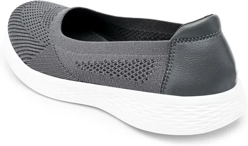 Vista 2 de TIOSEBON Women's Comfortable Loafer Flat Foam Mesh Slip-On Walking Shoes