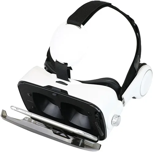 Vista 5 de Casco de realidad virtual Bluetooth Sharper Image con auriculares de Sharper Image