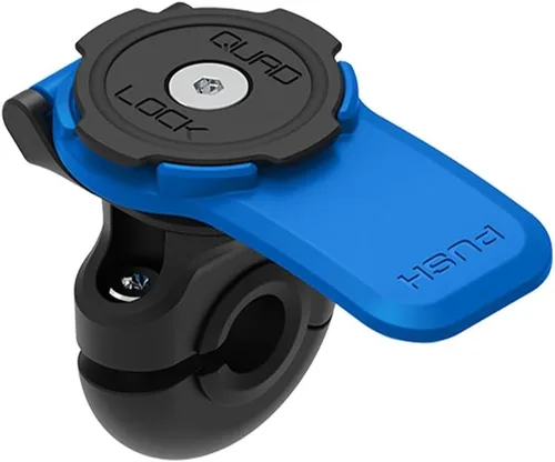 Vista 16 de Quad Lock Soporte de teléfono para manillar de motocicleta para iPhone, Galaxy Pixel y adaptadores universales