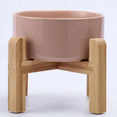 Vista 16 de Tazón de cerámica elevado/relevado negro Petygooing para razas pequeñas de perros, plato de comida y agua para perros con soporte, cuenco