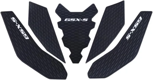 Vista 2 de Para GSX-S750 GSX-S750 Z gsx s750 2021 2020 2019-2017 Accesorios para tanque de combustible lateral de motocicleta Adhesivo antideslizante Placa
