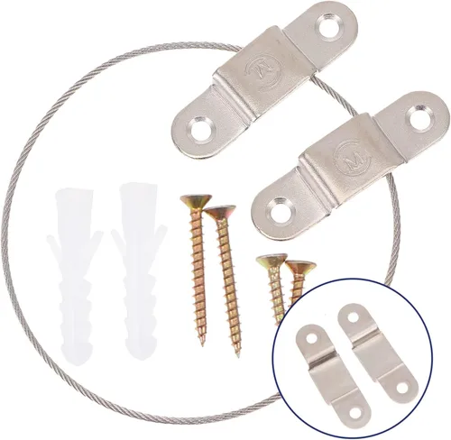 Vista 4 de Furniture Safety Strap for Child Proofing and PET Protection, 5 Set