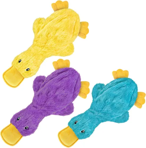Vista 72 de Best Pet Supplies Juguetes chirriantes para perros con tela suave y duradera para mascotas pequeñas, medianas y grandes, juguete interactivo