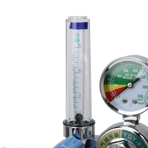 Vista 6 de Regulador de aire, regulador de gas de presión de oxígeno, inhalador de 5/8 pulgadas, medidor de oxígeno, regulador de válvula reductora de presión