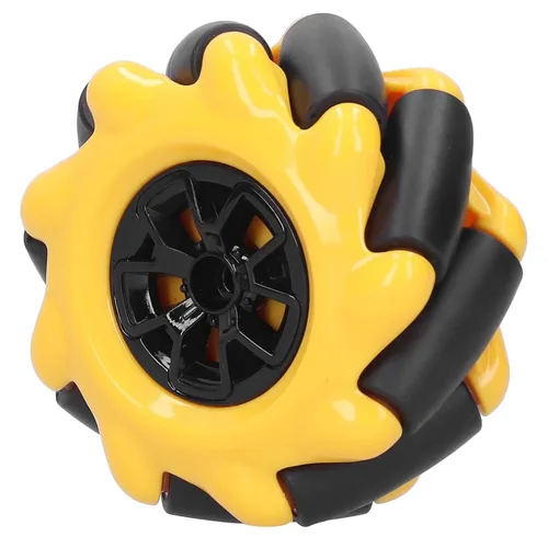 Vista 7 de Mecanum Wheel Robot Kit con ruedas omnidireccionales de 2.362 in para proyectos STEM de motor TT Construir autos inteligentes y robots