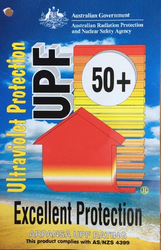 Vista 4 de Bonverano - Mameluco con protección solar UPF 50+ y cierre, con sombrero para el sol (3-6 meses, diseño de peces coloridos)