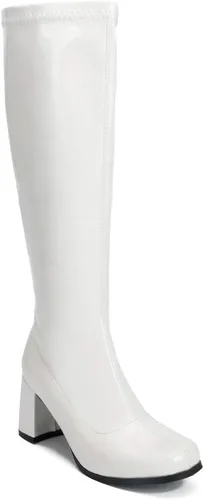 Vista 3 de LIURUIJIA Botas Go Go para mujer sobre la rodilla, talón con cremallera, XZ-YX-01-XK