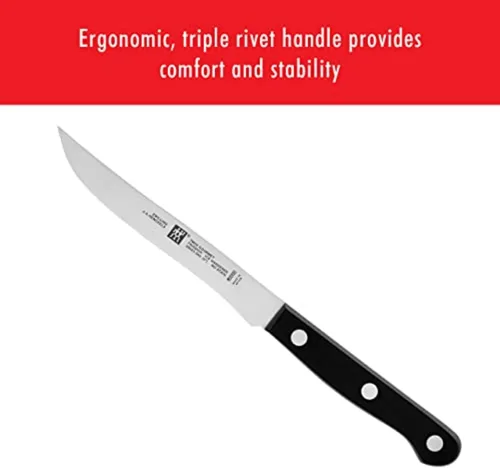 Vista 4 de Zwilling Juego de 4 cuchillos para carne Twin Gourmet, cuchillas