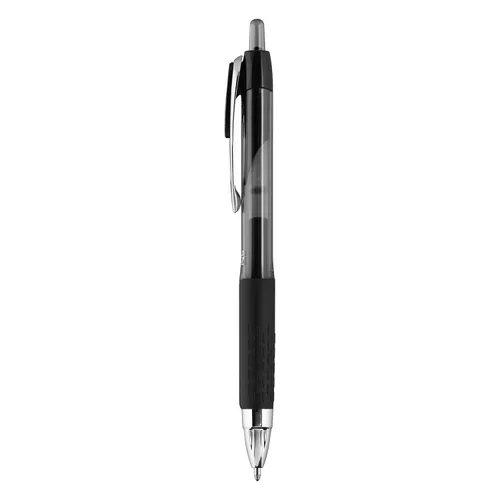 Vista 3 de uni-ball Paquete de 12 bolígrafos de gel retráctiles negros con puntos gruesos, 207 bolígrafos Signo Click son a prueba de fraude y los mejores