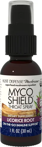 Vista 12 de Host Defense MycoShield - Spray para garganta, menta, 1 onza líquida