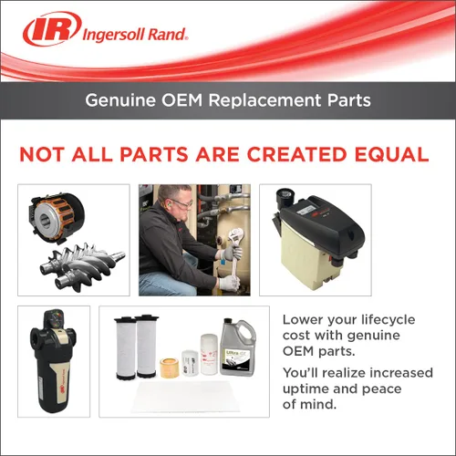 Vista 3 de Ingersoll Rand 39329602 Elemento de filtro de aceite OEM para compresores rotativos Elemento de filtro de aceite de repuesto para compresores UP6
