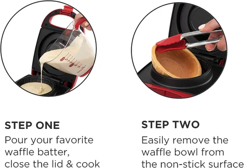 Vista 8 de Salton Máquina para hacer waffles