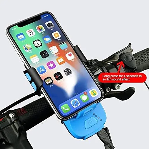 Vista 6 de BoxWave Soporte y soporte compatible con Micromax Infinity N12 - Soporte solar para bicicleta Rejuva (4000 mAh), soporte de bicicleta con banco
