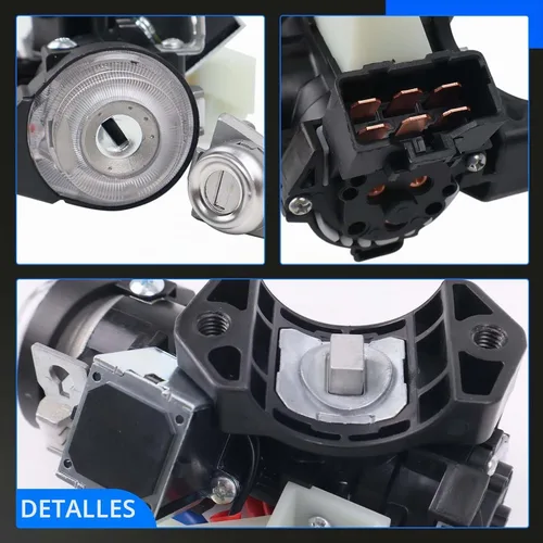 Vista 7 de 81905-2T040 Conjunto de Interruptor de Cerradura de Encendido con Cilindro de Cerradura de Puerta y Llaves Compatible con Kia Optima 2011-2015