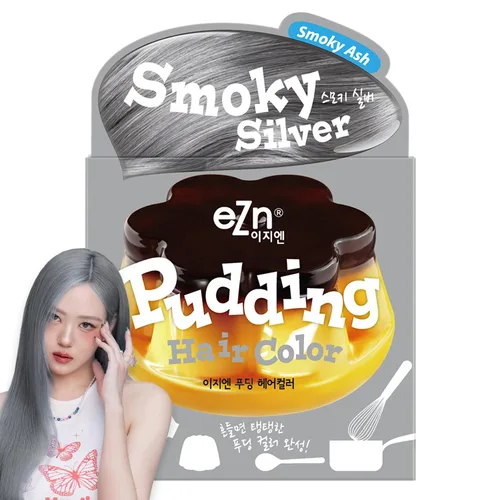 Vista 26 de eZn Tinte para el cabello con pudín (beige ceniza) - Tinte coreano