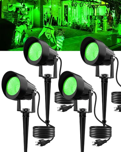 Vista 10 de T-SUN Iluminación exterior del atardecer al amanecer, luces de poste de bandera con fotocélula de encendido y apagado automático, impermeables, LED